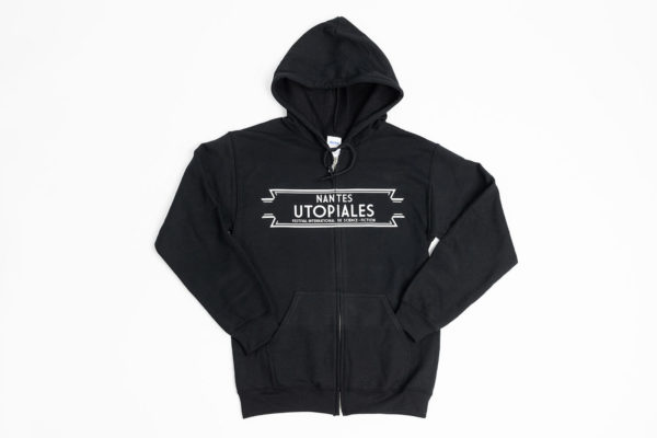 Sweat zippé à capuche Utopiales face – Image 3