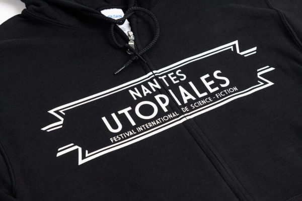 Sweat zippé à capuche Utopiales face – Image 4