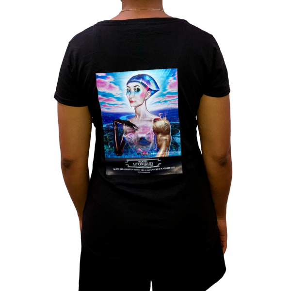 T-shirt Utopiales 2018 - Coupe femme - col V
