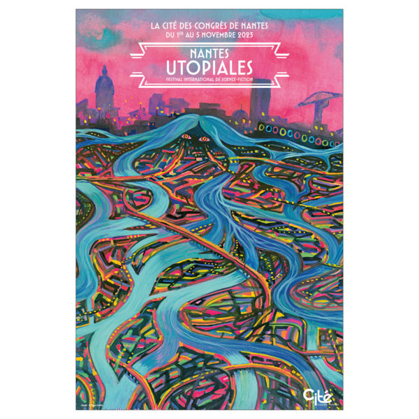 Affiche coffret Utopiales 2023