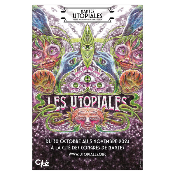 Affiche coffret Utopiales 2024